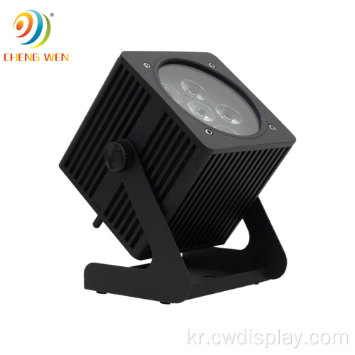 6PCS 18W 6IN1 방수 배터리 LED 파 등